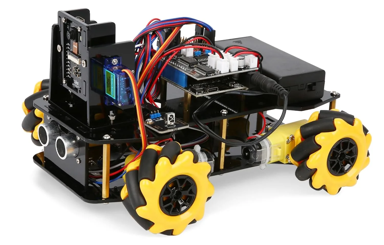 ACEBOTT (China) ACEBOTT ESP32 Mecanum Camera Car (QD001 + QD002) (1)