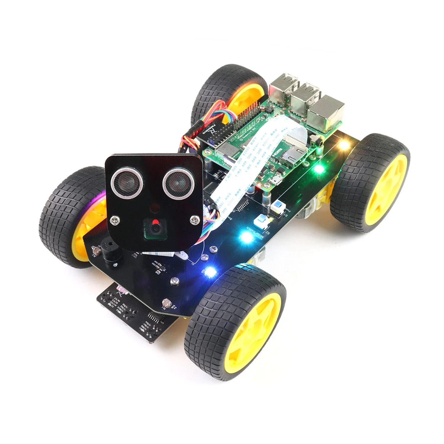 Freenove (China) Freenove 4WD Smart Car Kit for Raspberry Pi (FNK0043) (1)