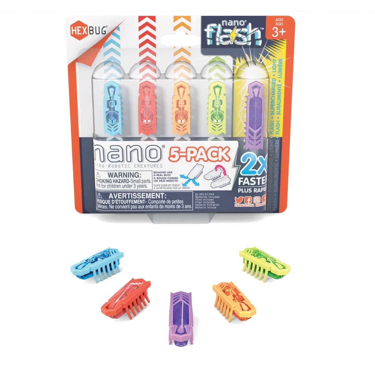 Innovation First (USA), Spin Master (Canada) since 2023 HEXBUG nano (2)